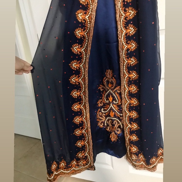 Beaded Kaftan Dress - Picture 3 of 6